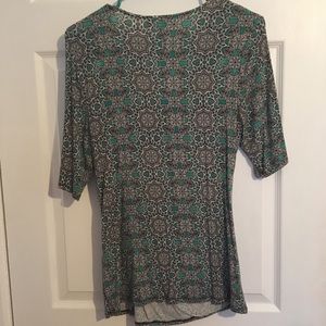 Wrap Around Casual Career Blouse